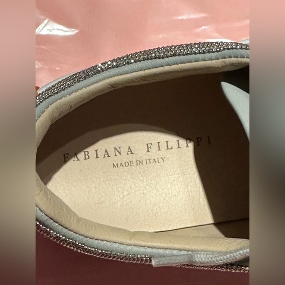 Fabiana Filippi Grey Running Shoes Size 37.5 - Picture 7 of 7